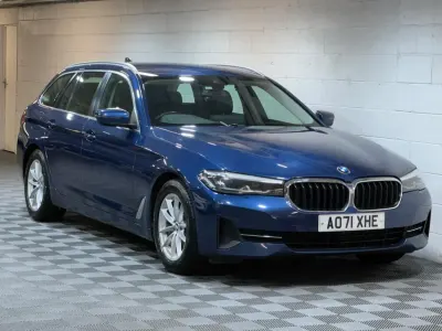 Used BMW 520 Comfort Edition 2021 Blue Estate