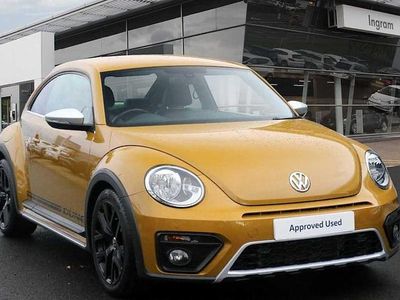 Yellow Used 2017 VW Beetle Dune Hatchback | £17,650 (A bit pricey)