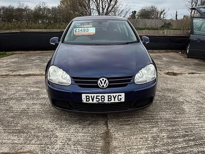 Used VW Golf VI Match 2008 Blue Hatchback