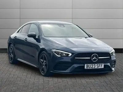 Used Mercedes CLA200 Executive 163 HP (119 kW) 2023 Blue Coupe