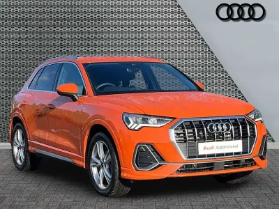 Used Audi Q3 S-Line 150 HP (110 kW) 2025 Orange SUV