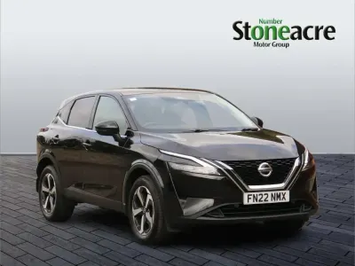 Used Nissan Qashqai N-Connecta 155 HP (114 kW) 2022 Black SUV