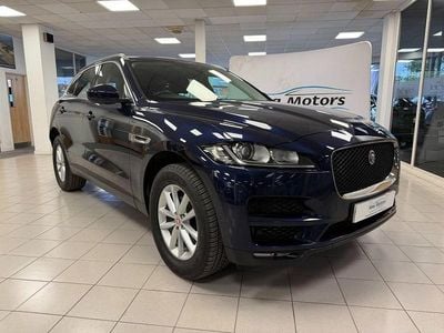 Begagnad Jaguar F-Pace Prestige 180 HK (132 kW) 2018 Blå SUV