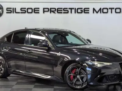 Used Alfa Romeo Giulia Quadrifoglio 510 HP (375 kW) 2018 Black Sedan