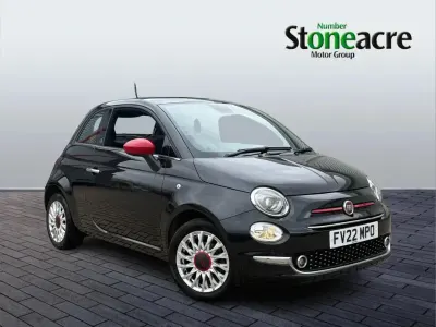 Used Fiat 500 Red 70 HP (51 kW) 2022 Black Hatchback