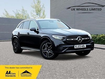 Black Used 2023 Mercedes GLC300e AMG line Estate | £33,590 (Super price)