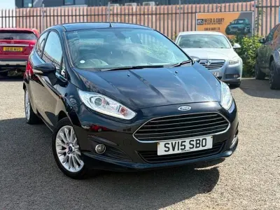 Used Ford Fiesta Titanium X 125 HP (91 kW) 2015 Black Hatchback