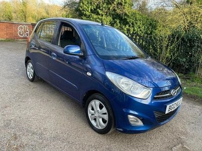 Used Hyundai i10 Style 85 HP (62 kW) 2012 Blue Hatchback