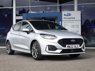 Silver Used 2022 Ford Fiesta ST-Line Hatchback | £12,596 (Fair price)