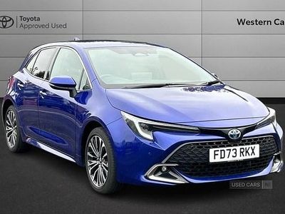 Blue Used 2023 Toyota Corolla Design Hatchback | £21,890 (A bit pricey)