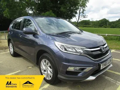 Used Honda CR-V SE 160 HP (117 kW) 2015 Blue SUV