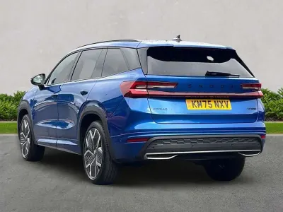 Used Skoda Kodiaq SportLine 150 HP (110 kW) 2025 Blue SUV
