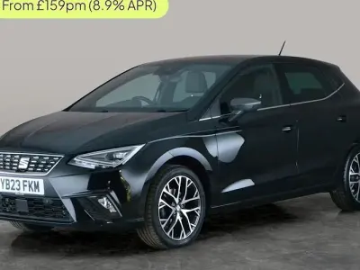 Used Seat Ibiza XCELLENCE Lux 110 HP (80 kW) 2023 Black Hatchback