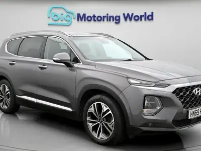 Begagnad Hyundai Santa Fe Premium SE 200 HK (147 kW) 2019 Grå SUV
