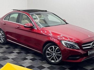 Red Used 2014 Mercedes C250 Premium Plus Sedan | £11,750 (Fair price)