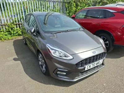 Second-hand Ford Fiesta ST-Line 125 CP (91 kW) 2020 Gri Hatchback