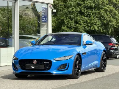 Used Jaguar F-Type S 450 HP (330 kW) 2021 Blue Coupe