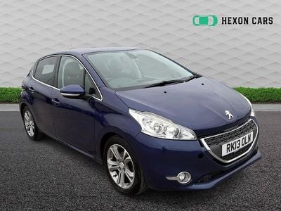 Blue Used 2013 Peugeot 208 Allure Hatchback | £3,495 (Fair price)