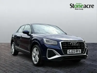 Used Audi Q2 S-Line 150 HP (110 kW) 2023 Blue SUV