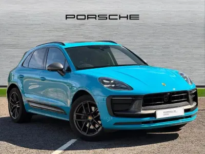 Used Porsche Macan T 261 HP (191 kW) 2022 Blue SUV