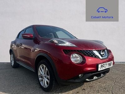 Used Nissan Juke N-Connecta 110 HP (80 kW) 2017 Red SUV