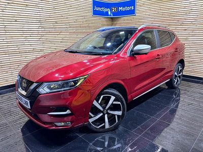 Used Nissan Qashqai Tekna+ 115 HP (84 kW) 2019 Red SUV
