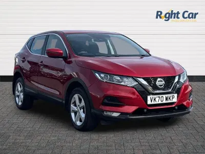 Used Nissan Qashqai Acenta Premium 160 HP (117 kW) 2020 Red SUV