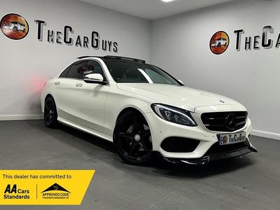 Used Mercedes C220 AMG Line Premium Plus 2017 White Sedan