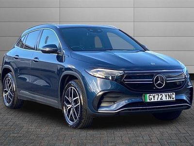 Used Mercedes EQA350 AMG Line Premium 214 kW (292 HP) 2022 Denim blue SUV