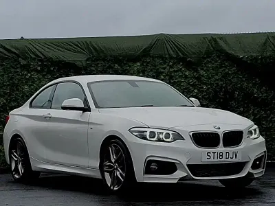 Used BMW 220 M Sport 190 HP (139 kW) 2018 White Coupe