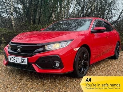 Red Used 2018 Honda Civic SR Hatchback | £7,999 (Fair price)