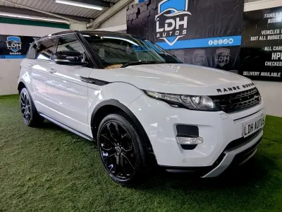 Used Land Rover Range Rover evoque Dynamic 190 HP (139 kW) 2013 White SUV