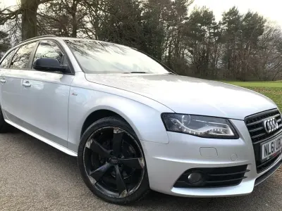 Used Audi A4 Black Edition 170 HP (125 kW) 2011 Silver Estate