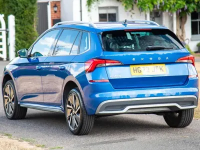 Used Skoda Kamiq SE L Executive 2022 Blue SUV