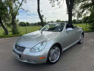 Used Lexus SC430 2001 Silver Cabriolet