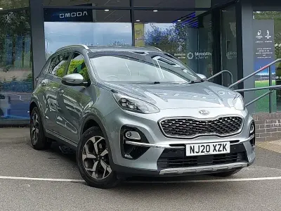 Used Kia Sportage Platinum Edition 130 HP (95 kW) 2020 Silver SUV