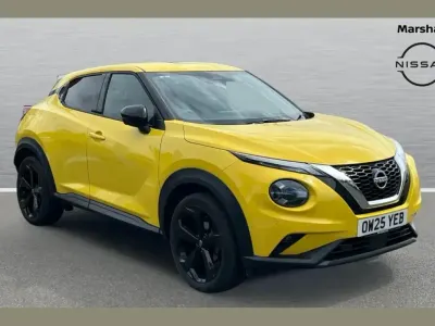 Used Nissan Juke Tekna 114 HP (83 kW) 2025 Yellow SUV