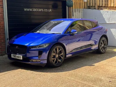 Käytetty Jaguar I-Pace 294 kW (400 HP) 2019 Sininen Katumaasturi