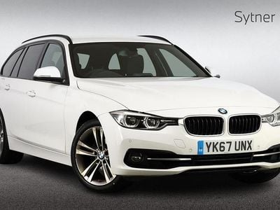 White Used 2017 BMW 320 Sport Line Estate | £17,500 (Fair price)