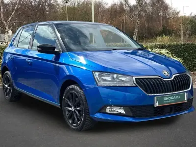 Gebraucht Skoda Fabia SE L 94 PS (69 kW) 2019 Blau Kleinwagen