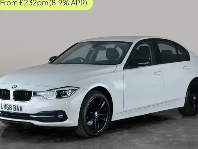 Usado BMW 320 Sport Line 190 CV (139 kW) 2018 Blanco Berlina