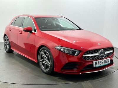 Red Used 2019 Mercedes A200 AMG line Hatchback | £14,288 (Good price)