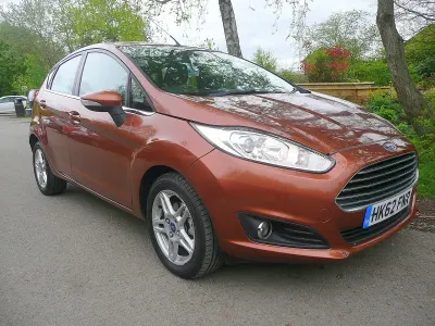 Used Ford Fiesta Zetec 2012 Yellow Hatchback