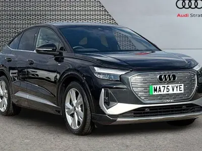 Used Audi Q4 Sportback e-tron S-Line 150 kW (204 HP) 2026 Black SUV