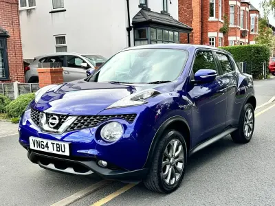 Used Nissan Juke Tekna 2014 Blue SUV