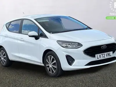Used Ford Fiesta Trend 101 HP (74 kW) 2022 White Hatchback