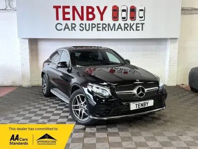 Used Mercedes GLC220 AMG line 170 HP (125 kW) 2017 Black SUV