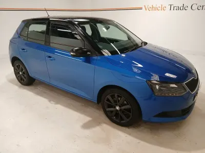 Used Skoda Fabia Colour Edition 95 HP (69 kW) 2017 Blue Hatchback