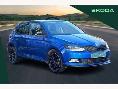 Used Skoda Fabia Monte Carlo 110 HP (80 kW) 2016 Blue Hatchback