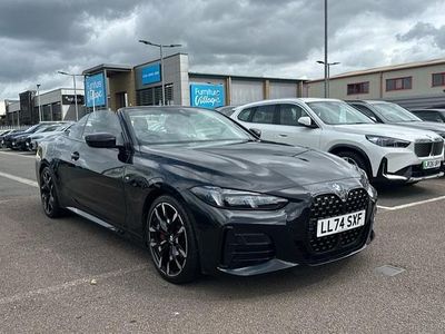 Used BMW 420 M Sport 181 HP (133 kW) 2024 Black Cabriolet